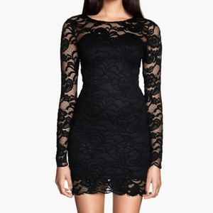 Black Lace Dress